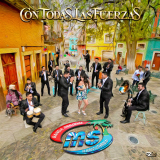 Banda MS - Con Todas Las Fuerzas album cover
