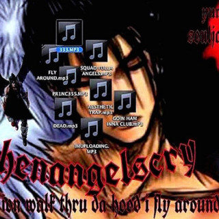 Lil Tracy - When Angels Cry (Death Has Wings) mixtape cover