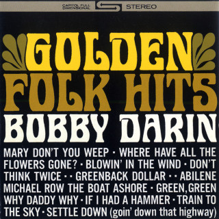 Bobby Darin - Golden Folk Hits album cover