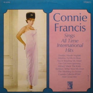 Connie Francis - Connie Francis Sings All Time International Hits album cover