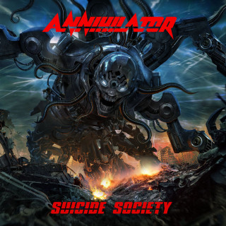 Annihilator - Suicide Society album cover