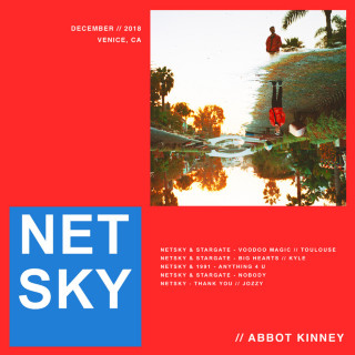 Netsky - Abbot Kinney EP cover