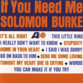Solomon Burke - If You Need Me album cover