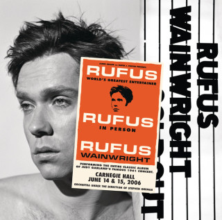 Rufus Wainwright - Rufus Does Judy At Carnegie Hall album cover