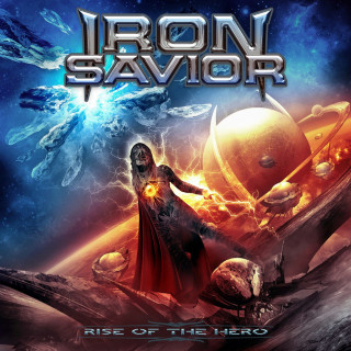 Iron Savior - Rise Of The Hero album cover