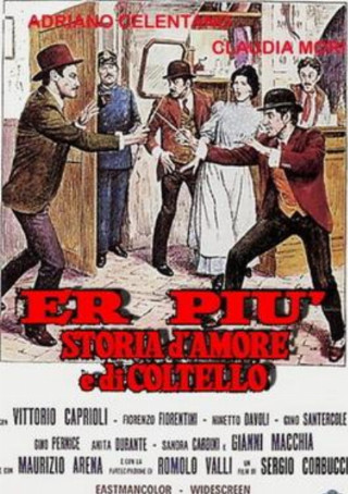 Adriano Celentano - Er Più - Storia D'amore E Di Coltello album cover
