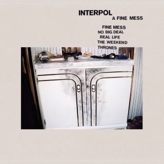 Interpol - A Fine Mess EP cover