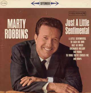 Marty Robbins - Just A Little Sentimental album cover