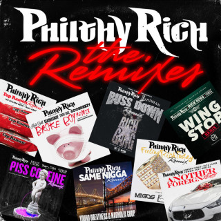 Philthy Rich - The Remixes EP cover