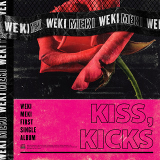 Weki Meki - Kiss, Kicks single cover