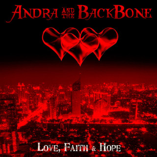 Andra And The BackBone - Love, Faith & Hope album cover