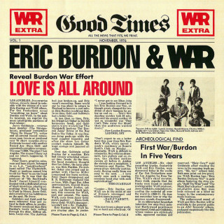 Eric Burdon & War - Love Is All Around album cover