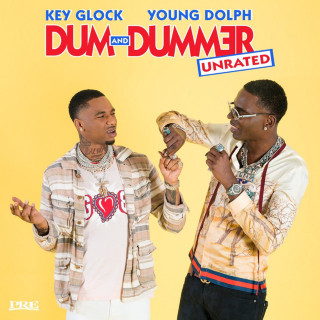 Young Dolph & Key Glock - Dum And Dummer mixtape cover