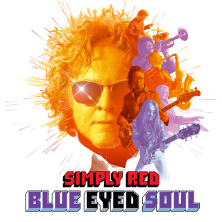Simply Red - Blue Eyed Soul album cover