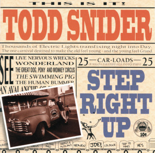 Todd Snider - Step Right Up album cover