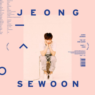 Jeong Sewoon - The 1st Mini Album Part.1 Ever EP cover