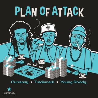 Curren$y, Trademark & Young Roddy - Plan Of Attack album cover