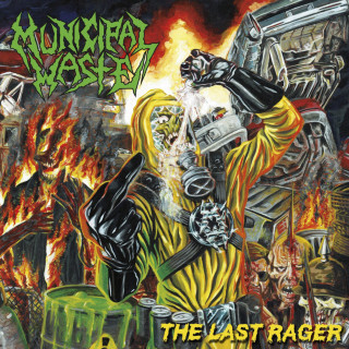 Municipal Waste - The Last Rager EP cover