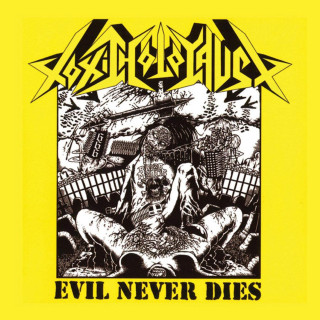 Toxic Holocaust - Evil Never Dies album cover