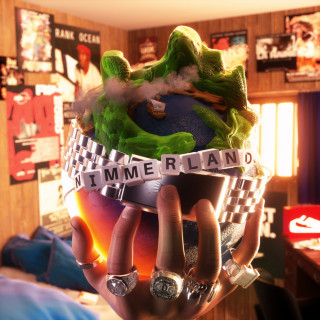 RIN & Bausa - Nimmerland album cover