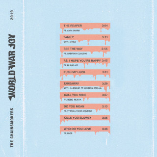 The Chainsmokers - World War Joy album cover