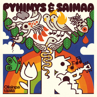 Pyhimys & Saimaa - Olisinpa Täällä album cover