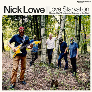 Nick Lowe & Los Straitjackets - Love Starvation / Trombone EP cover