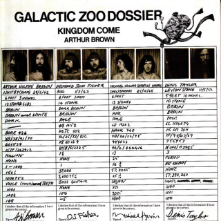 Arthur Brown - Galactic Zoo Dossier album cover