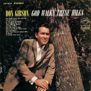Don Gibson - God Walks These Hills album cover