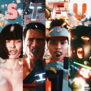 Joey Trap - STFU mixtape cover