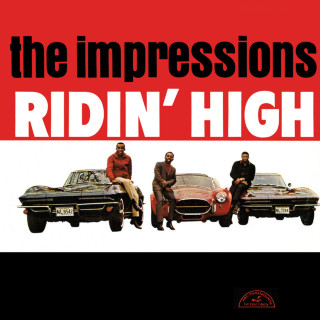The Impressions - Ridin' High album cover