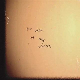 Oscar Lang - To Whom It May Concern EP cover