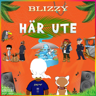 Blizzy - Här Ute EP cover