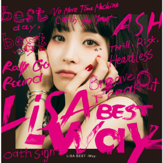 LiSA - LiSA BEST -Way- compilation cover