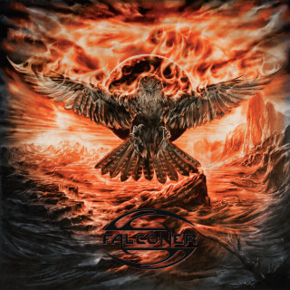 Falconer - Black Moon Rising album cover