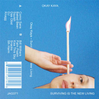 Okay Kaya - Surviving Is The New Living mixtape cover