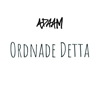 ADAAM - Ordnade Detta EP cover