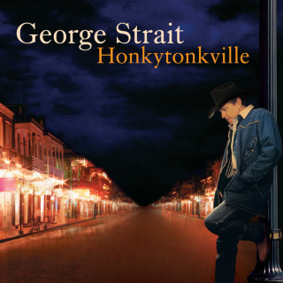 George Strait - Honkytonkville album cover