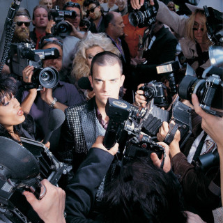 Robbie Williams - Life Thru A Lens album cover