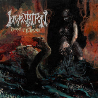 Incantation - Dirges Of Elysium album cover