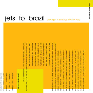 Jets To Brazil - Orange Rhyming Dictionary album cover