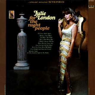 Julie London - For The Night People album cover