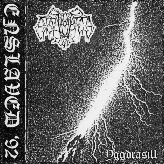 Enslaved - The Forest Is My Throne / Yggdrasil (Satyricon / Enslaved) split cover