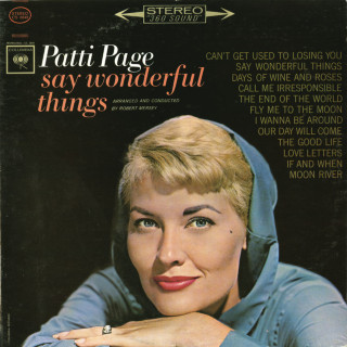 Patti Page - Say Wonderful Things album cover