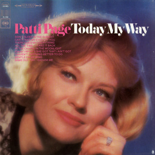 Patti Page - Today My Way album cover