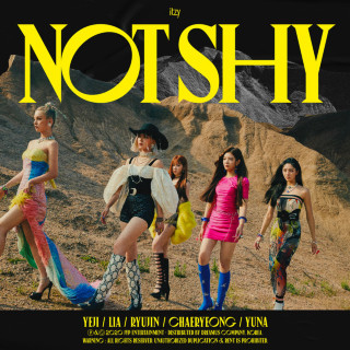 ITZY - Not Shy EP cover