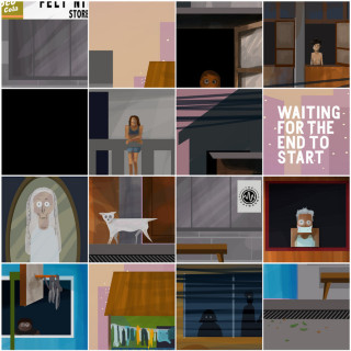 Itchyworms - Waiting For The End To Start album cover