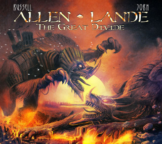 Allen - Lande - The Great Divide album cover