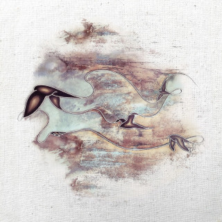 Júníus Meyvant - Floating Harmonies album cover