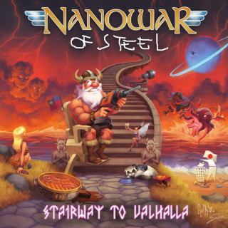 Nanowar Of Steel - Stairway To Valhalla album cover